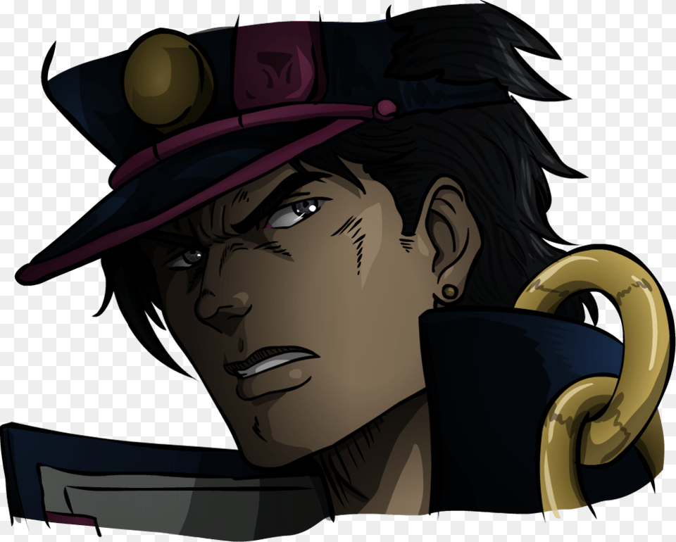 Jotaro Hat Jotaro Kujo Part, Book, Comics, Publication, Adult Png