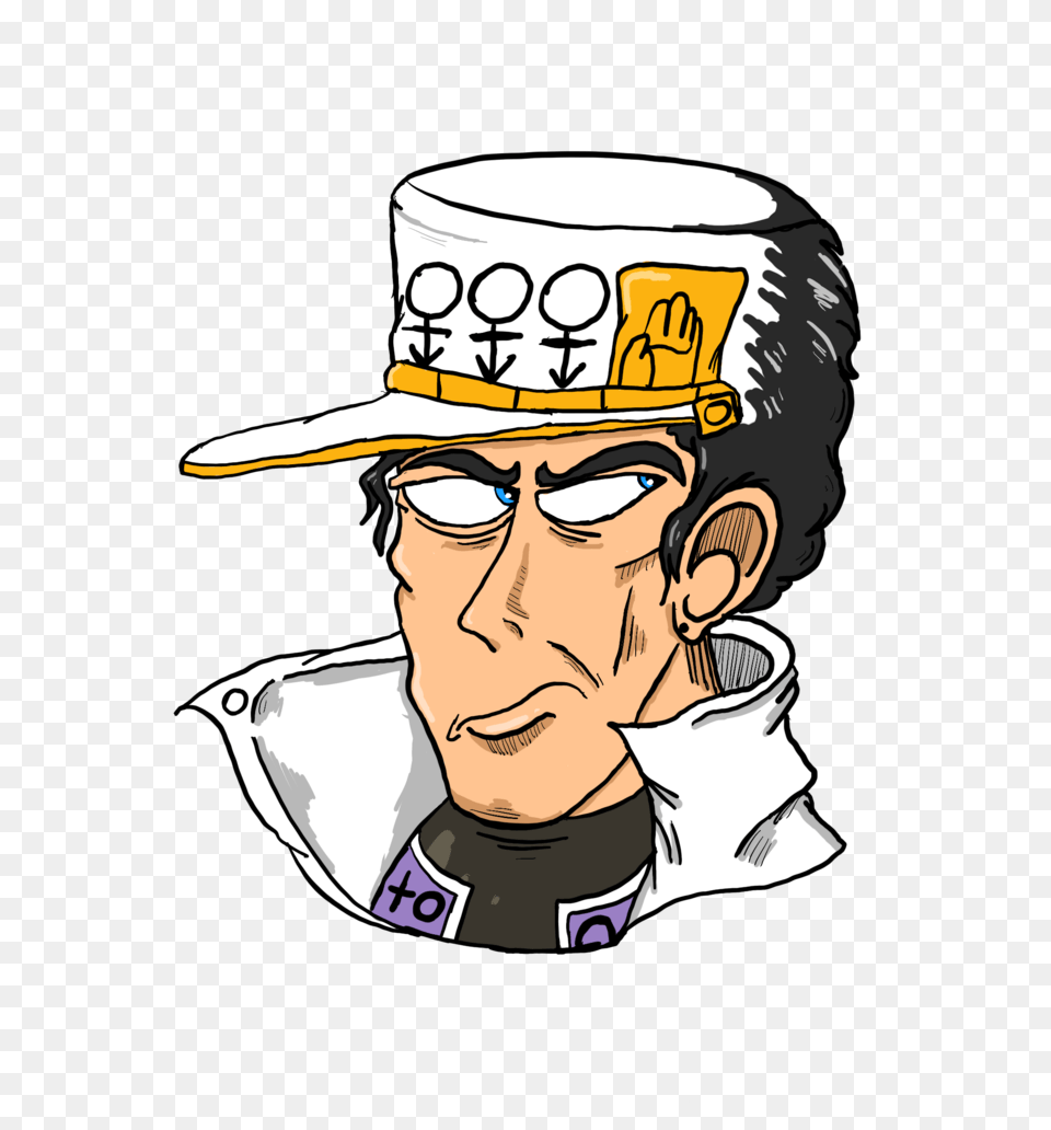 Jotaro Kujo, Clothing, Hat, Adult, Person Free Transparent Png