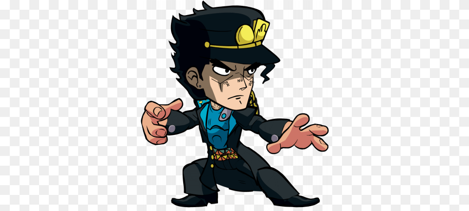 Jotaro Kujo And Star Platinum Mods And Fictional Character, Person, Face, Head, Book Free Transparent Png
