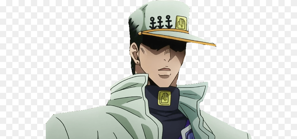 Jotaro Kujo Avatan Plus, Anime, Adult, Male, Man Png