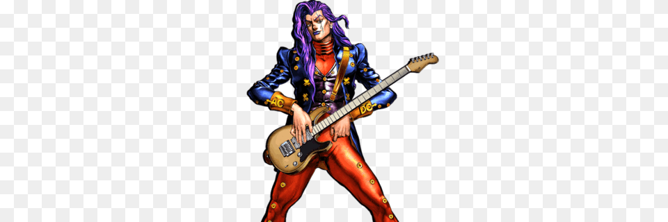 Jotaro Kujo Enemies, Musical Instrument, Guitar, Adult, Person Free Transparent Png