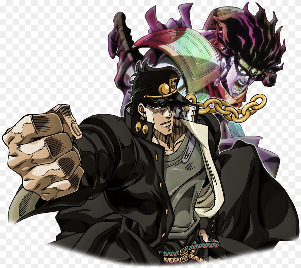 Jotaro Kujo Part, Book, Comics, Publication, Adult Free Png Download