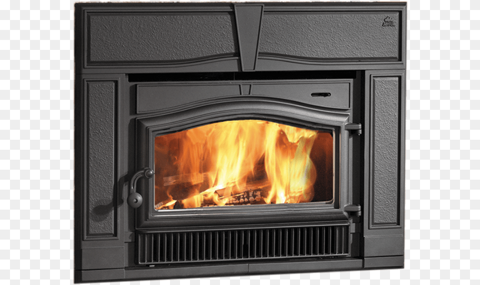 Jotul Wood Stove Insert, Fireplace, Hearth, Indoors Free Png Download