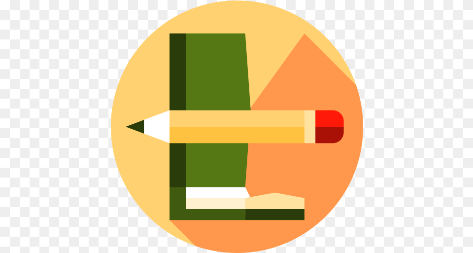 Journal Icon Cross, Pencil, Disk Png