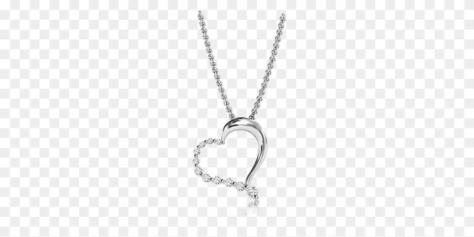Journey Heart Diamond Pendant Chain, Accessories, Jewelry, Necklace, Gemstone Png