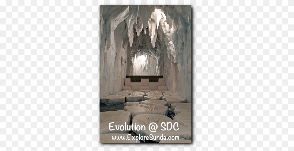 Journey Of The Earth At Summarecon Digital Center Ice Cave, Nature, Outdoors, Crypt Free Png