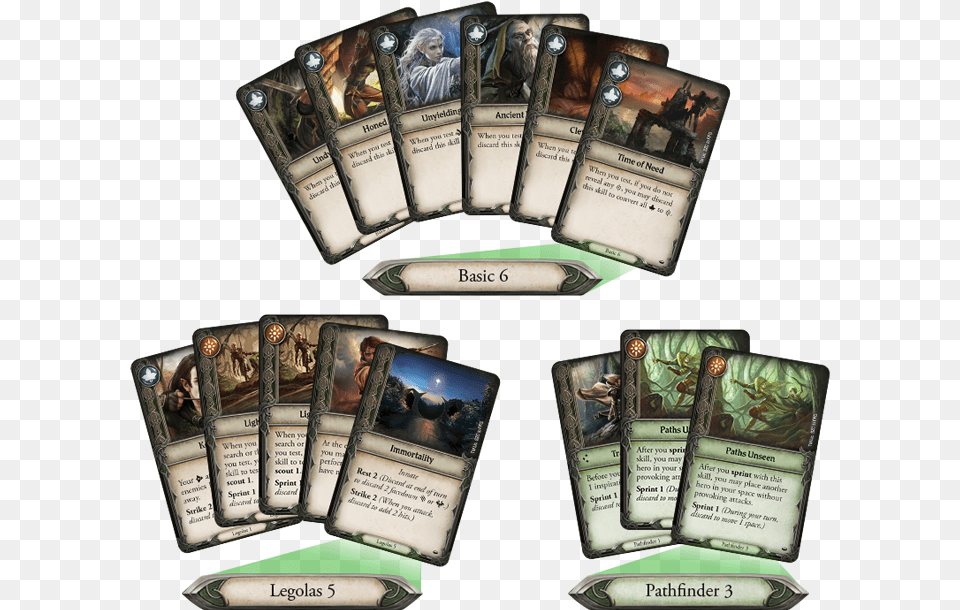 Journeys In Middle Earth Cards, Art, Collage, Person, Furniture Free Png Download