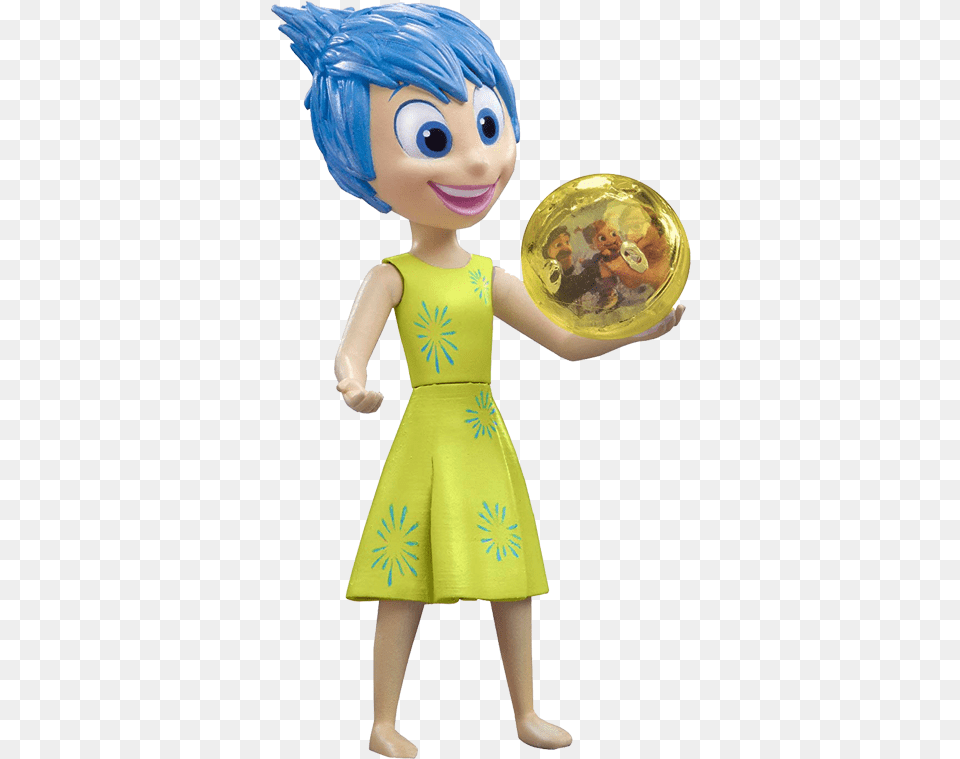 Joy Joie De Intensamente Inside Out Inside Out Character Joy, Toy, Doll, Child, Person Free Png