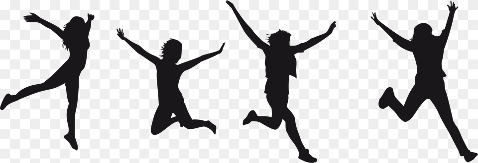 Joy Jumping Silhouette Icons, Dancing, Leisure Activities, Person, Body Part Free Transparent Png