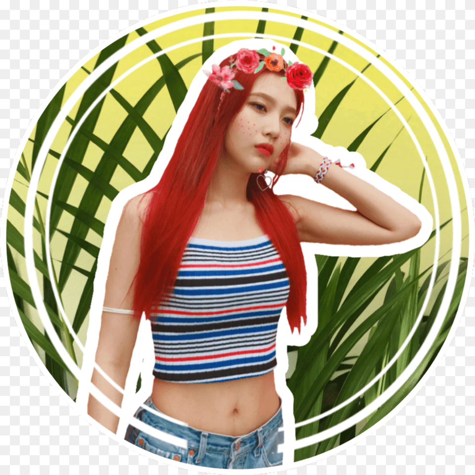 Joy Kpop Joy Red Velvet Circle, Adult, Portrait, Photography, Person Free Png Download