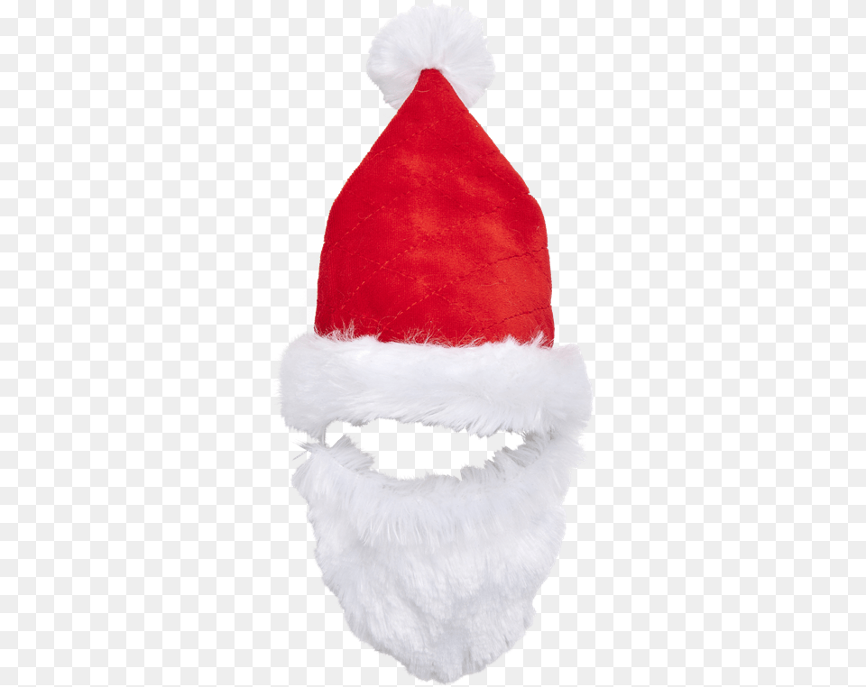 Joy Love Hope Santa Beard Pet Hat Red White Xsmall Small Santa Claus, Clothing, Nature, Outdoors, Snow Free Png