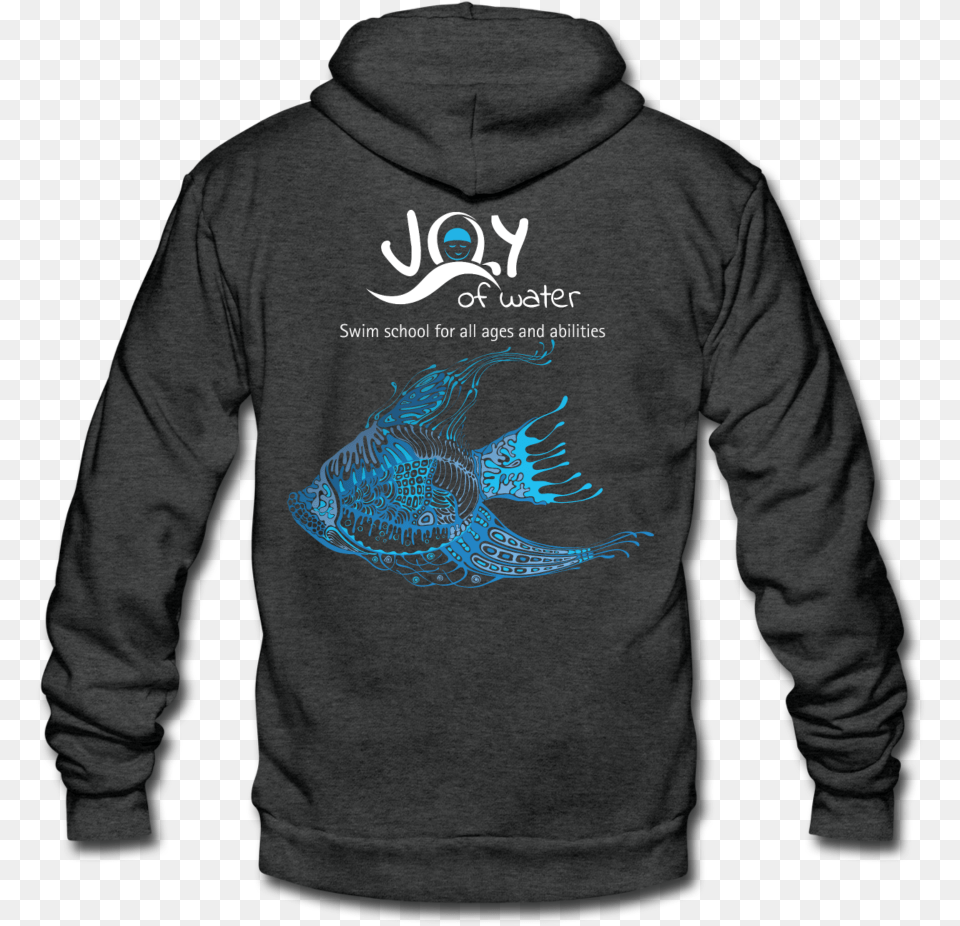 Joy Of Water Hoodie With Tropical Fish Halloween Hoodies For Adults, Clothing, Hood, Knitwear, Sweater Png
