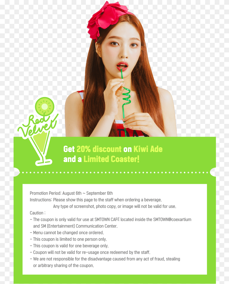 Joy Red Velvet, Advertisement, Poster, Adult, Female Free Png