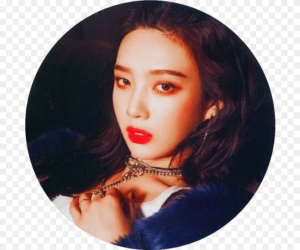 Joy Red Velvet Sticker, Portrait, Face, Head, Photography Free Png Download