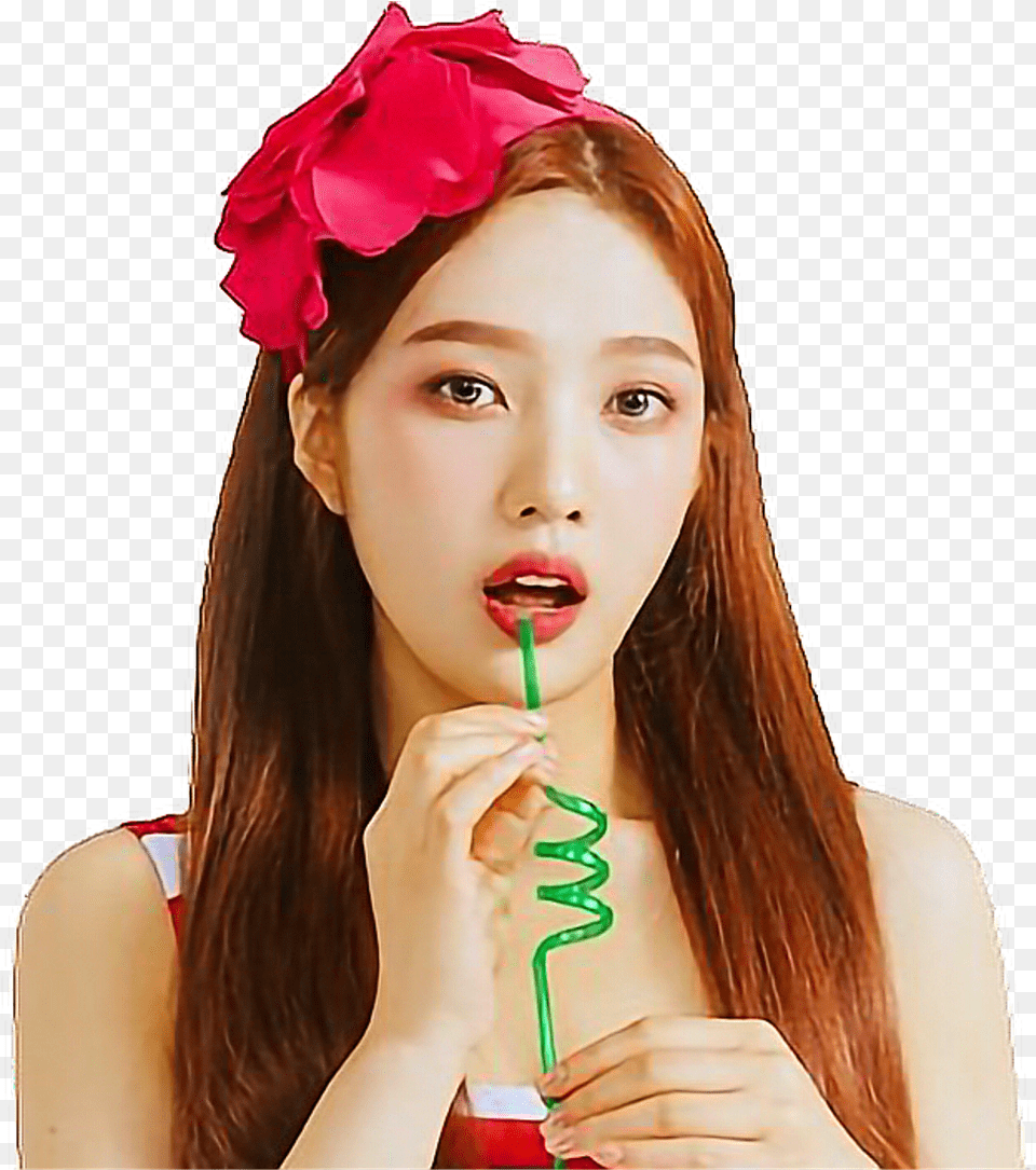 Joy Red Velvet Stickers Transparent Kpop Edit Aesth Joy Red Velvet, Person, Head, Adult, Woman Free Png
