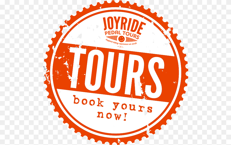 Joyride Pedal Tours Is The Happiest Biking Experience Bicicleta Vector, Logo Free Png Download