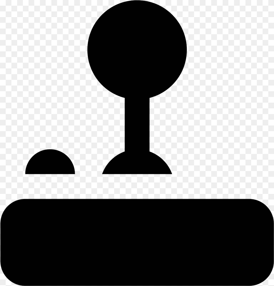 Joystick, Gray Png Image