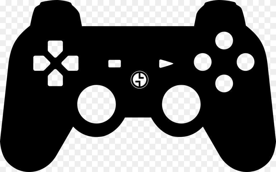 Joystick Playstation Ps3 Video Game Video Game Controller Clipart, Gray Free Png Download