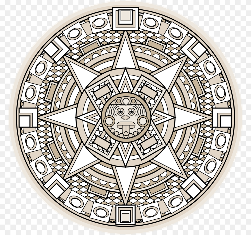 Jpeg 136kb Aztec Calendar Ing Aztec Aztec Calendar Tattoo Designs Free Transparent Png