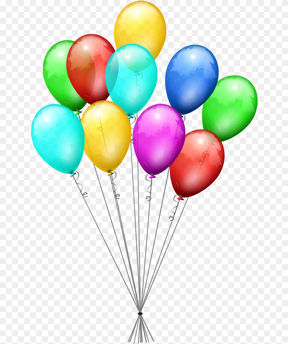Jpg Black And White Balloons Svg Party Birthday Balloons Transparent Background, Balloon Free Png Download