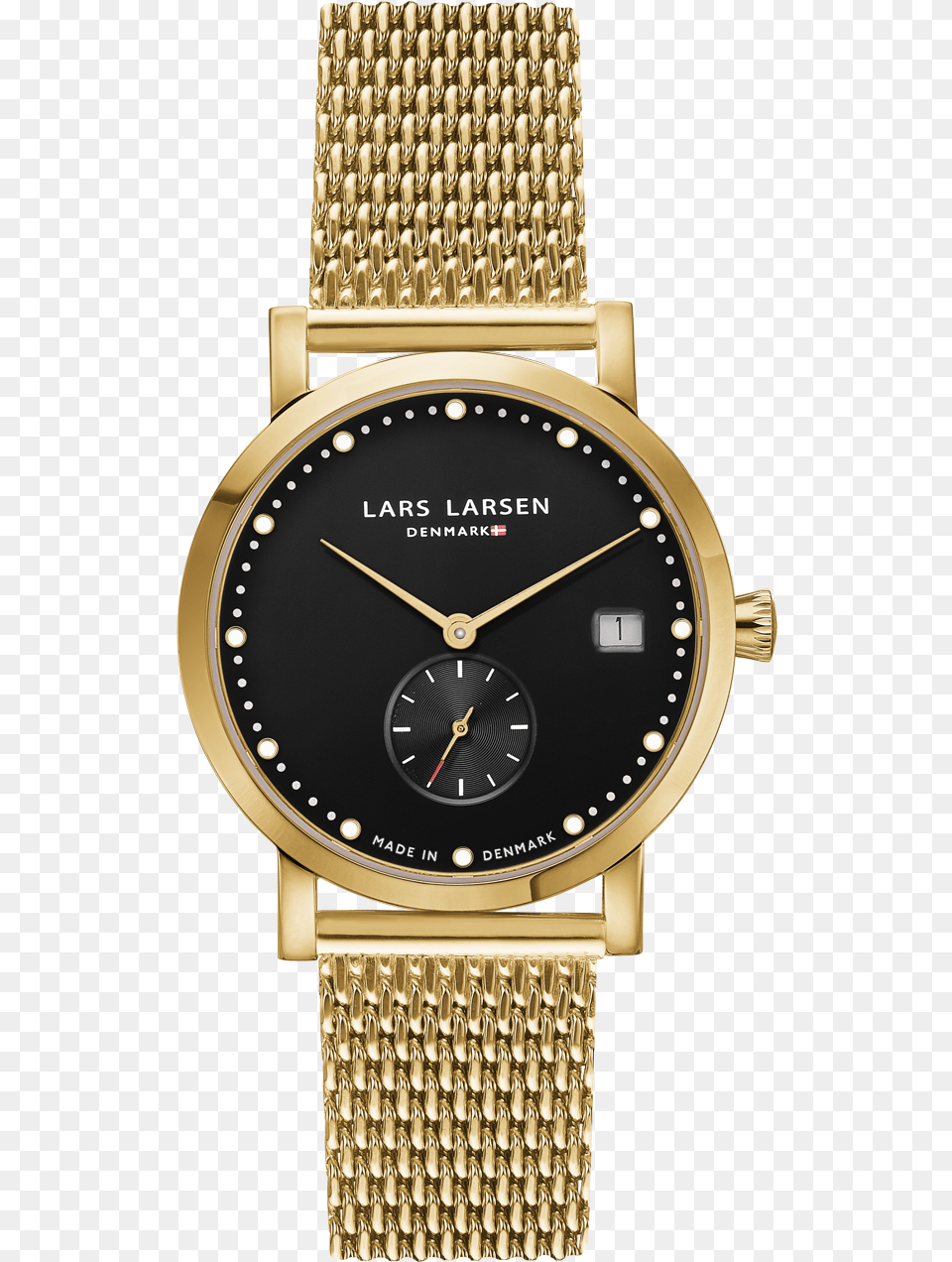 Jpg Black And White Download Helena Ladies Watch Gold Lars Larsen Lw37 Women39s Watch, Arm, Body Part, Person, Wristwatch Png