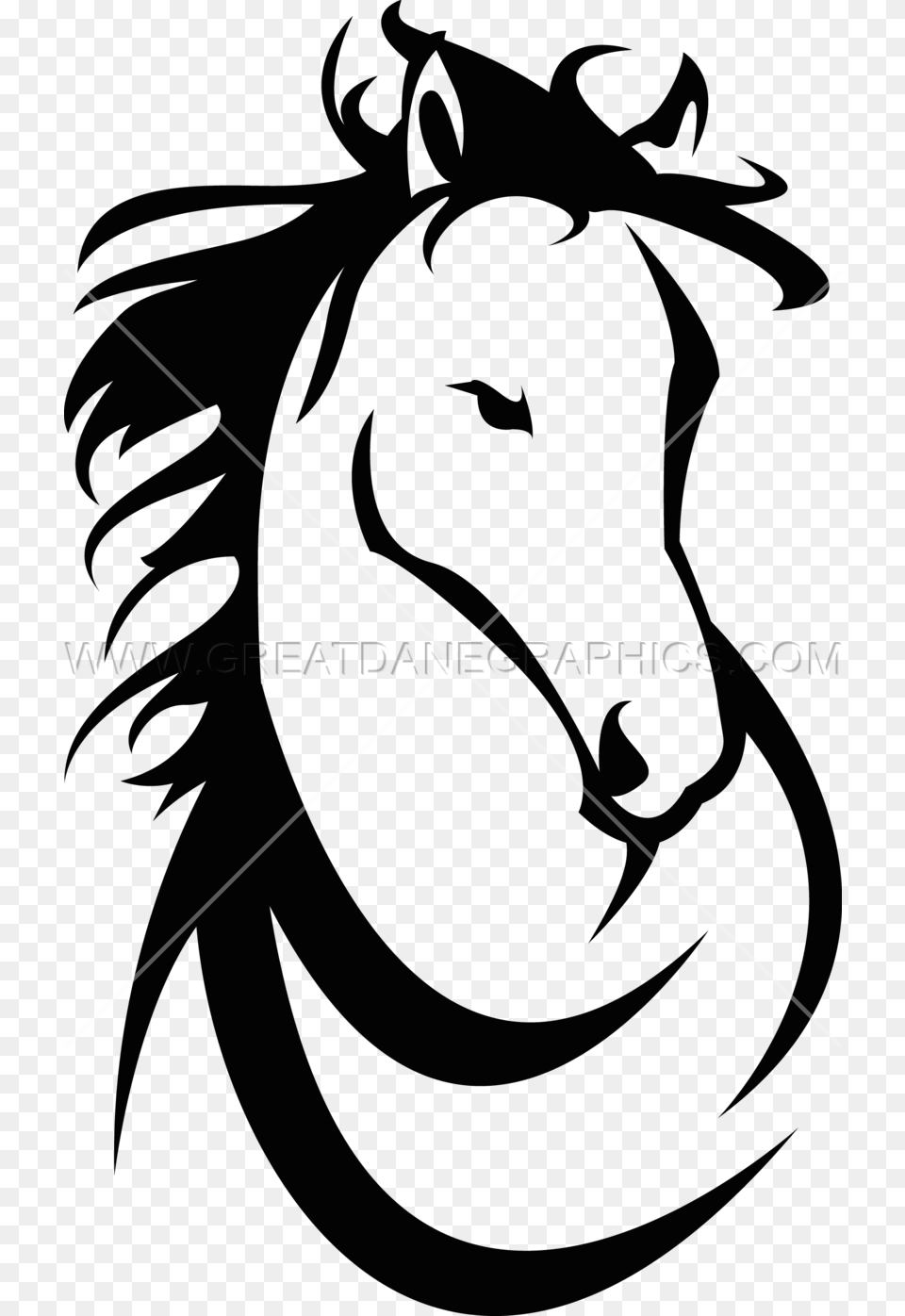 Jpg Bronco Drawing Stallion Horse, Bow, Weapon, Dragon Free Png