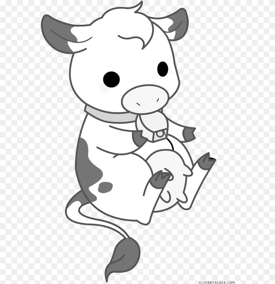 Jpg Clipartblack Com Animal Black White Images Drawings Of Baby Cow, Person, Stencil, Cartoon Free Png