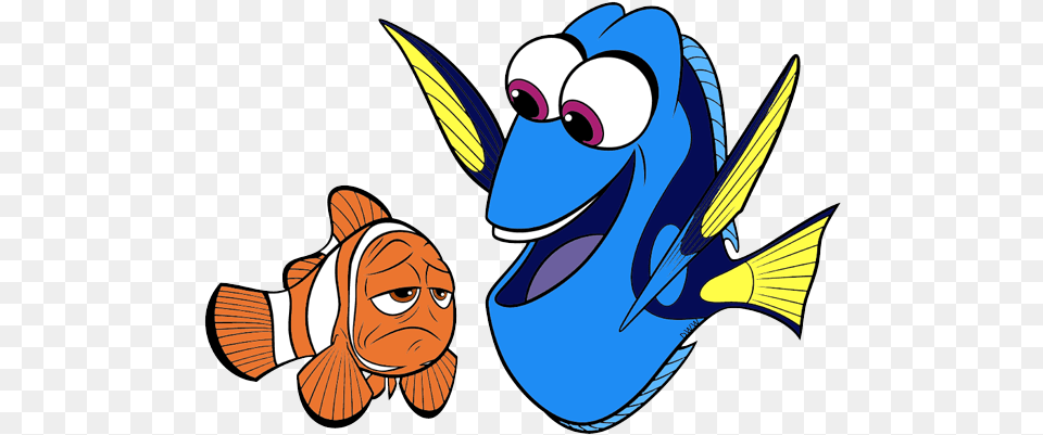 Jpg Dory Clip Art Disney Galore Marlin Dory And Marlin Drawing, Cartoon, Face, Head, Person Png Image