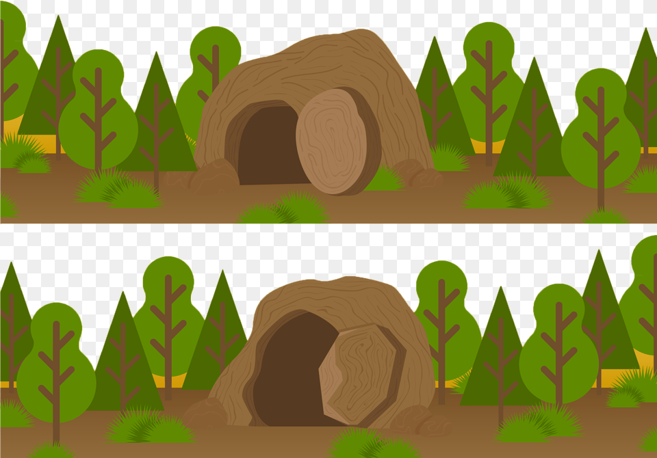 Jpg Download Cave Vector Illustrator, Nature, Outdoors, Plant, Vegetation Png