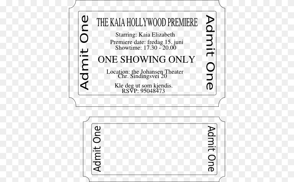 Jpg Download Concert Templatepng Admit One Ticket Template, Paper, Text Png Image