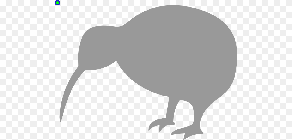 Jpg Grey Kiwi Bird Clip Art At Clker Kiwi Bird Silhouette, Animal, Bear, Kiwi Bird, Mammal Free Png Download