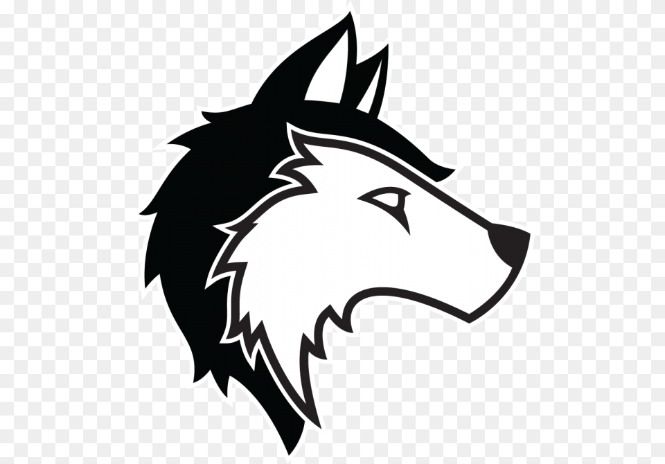 Jpg Siberian Gray Wolf Logo Clip Art Transprent University Of Wisconsinmarathon County, Animal, Fish, Sea Life, Shark Free Png Download