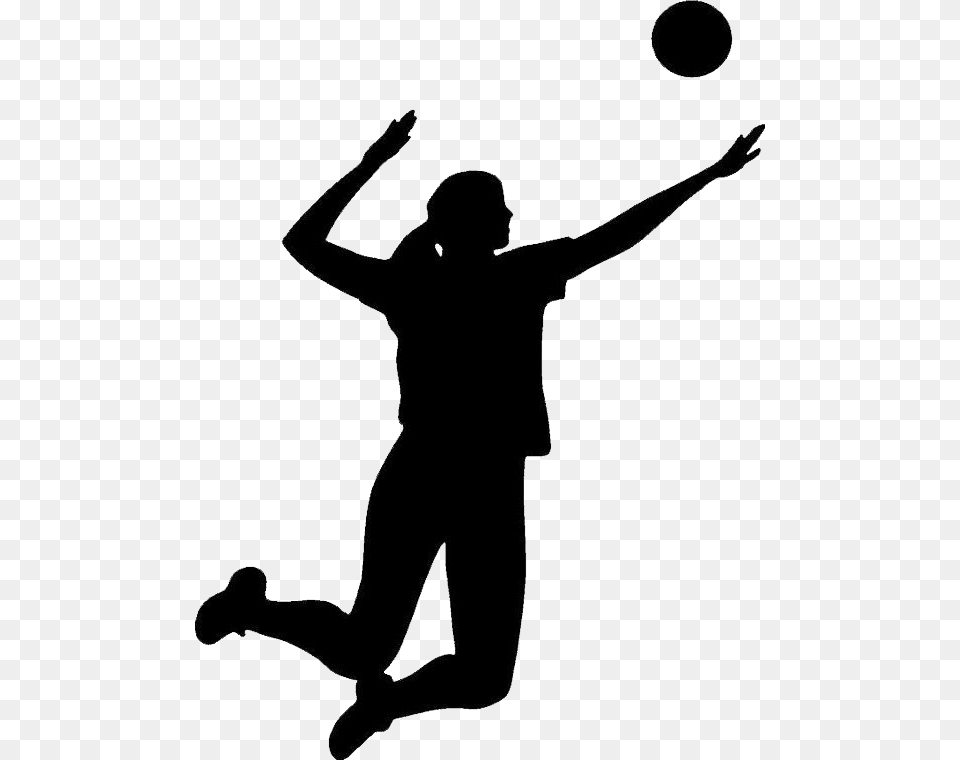 Jpg Stock Game Volleyball Volleyball Player Clipart, Silhouette, Adult, Male, Man Free Transparent Png