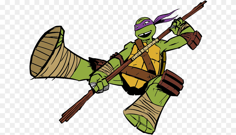 Jpg Free Turtles Clip Art Cartoon About Donatello Cartoon Ninja Turtles, Person Png