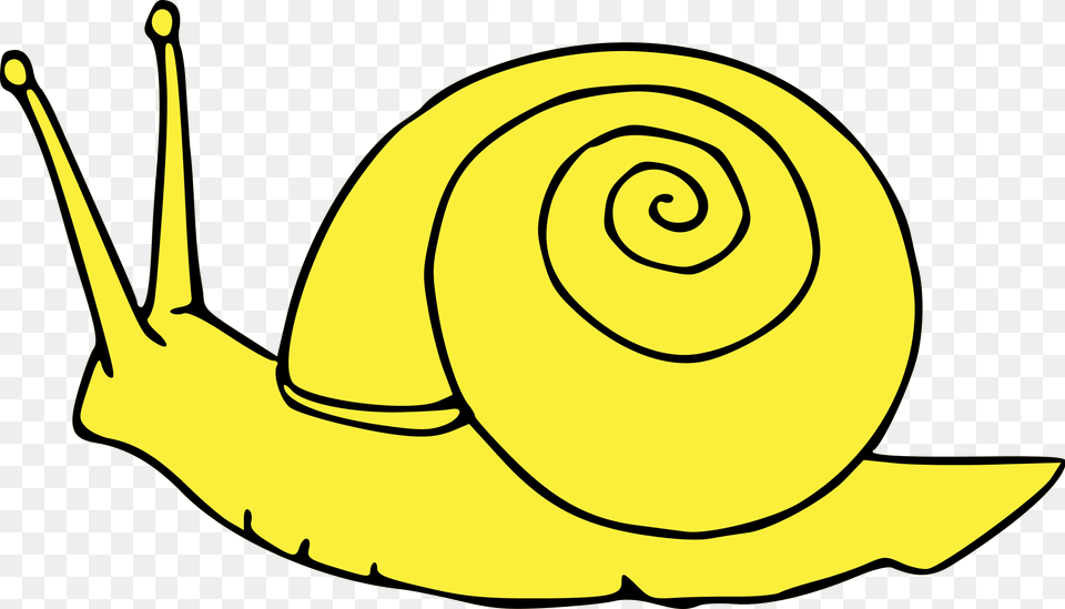 Jpg Freeuse Stock File Escargot Svg Wikimedia Commons Yellow Snail, Animal, Invertebrate Free Png Download