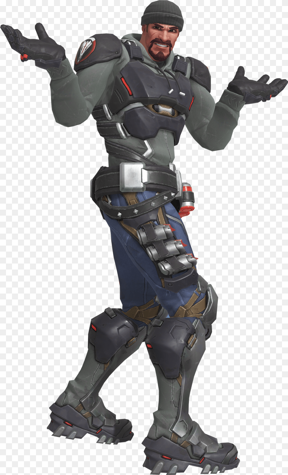 Jpg Freeuse Stock Reyes By Smashroyale Dbaj Ax Overwatch Reaper Shrug, Clothing, Costume, Person, Glove Free Png Download