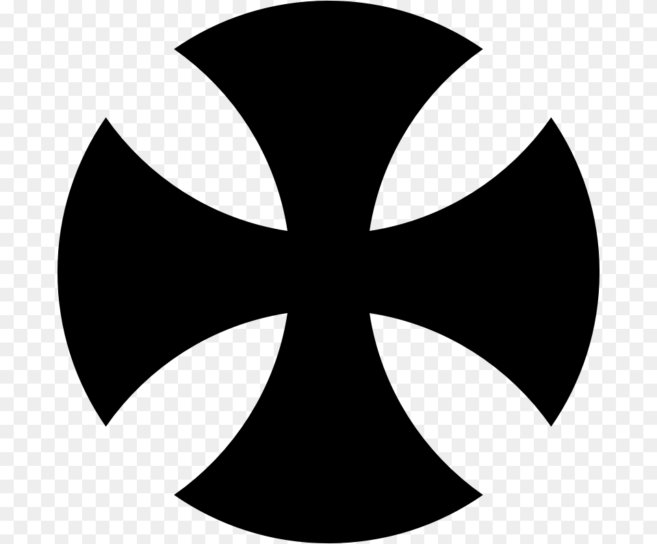 Jpg Library Iron Cross Clipart Cross, Gray Free Png Download
