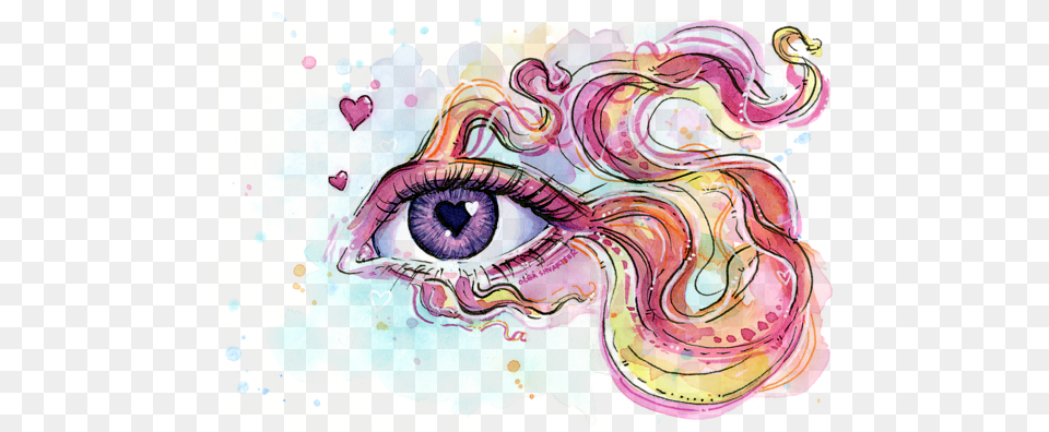 Jpg Library Stock Betta Drawing Watercolor Eye Fish Art, Graphics, Modern Art, Pattern, Painting Free Png