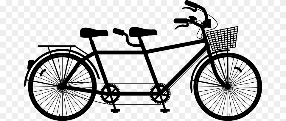 Jpg Royalty Bicycle For On Wedding Tandem Bike Clipart, Tandem Bicycle, Transportation, Vehicle, Machine Png