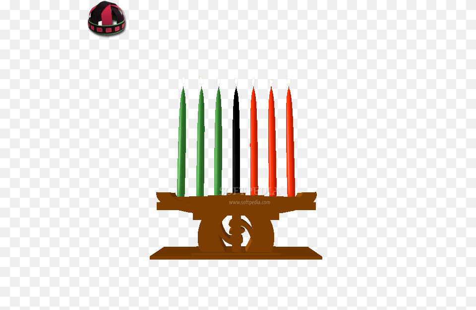 Jpg Royalty Stock Images Of Template Stupidgit Kwanzaa Kinara Clip Art, Candle, Festival, Hanukkah Menorah Free Png Download