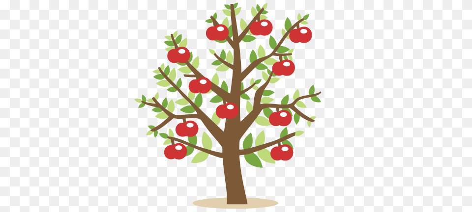 Jpg Stock Svg Cutting Files For Cricut Apple Tree Clip Art, Plant, Food, Fruit, Produce Free Png