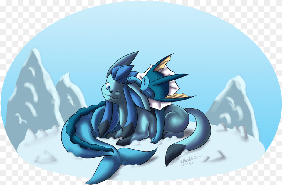 Jpg Stock Vaporeon Drawing Male Glaceon X Vaporeon, Nature, Outdoors, Ice Free Transparent Png