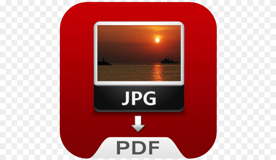 Jpg To Pdf Converter On The Mac App Store Jpg To Pdf Converter Icon, Nature, Outdoors, Sky, Sunrise Free Png