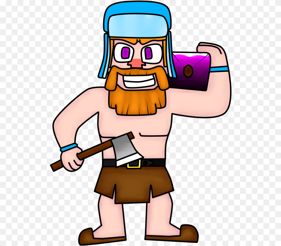 Jpg Clash Royale Lumber Jack, Baby, Person Free Transparent Png