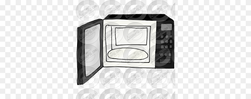 Jpg Transparent Library Open Picture For Classroom Clip Art, Appliance, Device, Electrical Device, Microwave Free Png Download