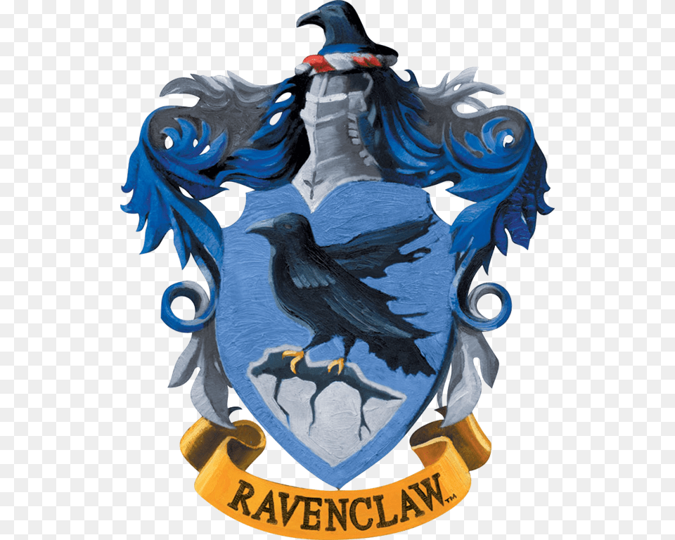 Jpg Stock Crest Painting Harry Potter Harry Potter Ravenclaw Logo, Animal, Bird, Face, Head Free Transparent Png