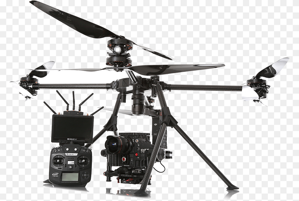 Jpg Tayzu Robotics Develops Cayman Island Helicopter Rotor, Video Camera, Tripod, Electronics, Camera Free Transparent Png