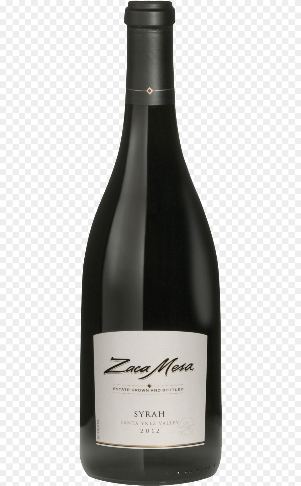 Jpg Zaca Mesa Syrah 2012, Alcohol, Beverage, Bottle, Liquor Png Image