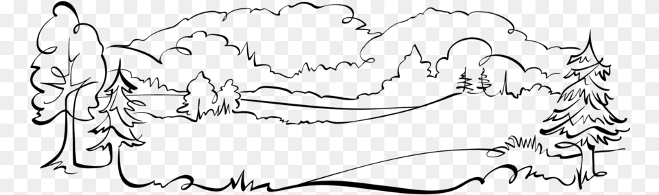 Jpm 1 Landscape Line Art Free Png