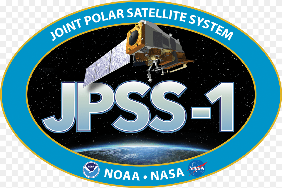 Jpss Mission Logo Print Joint Polar Satellite System, Astronomy, Outer Space Png Image